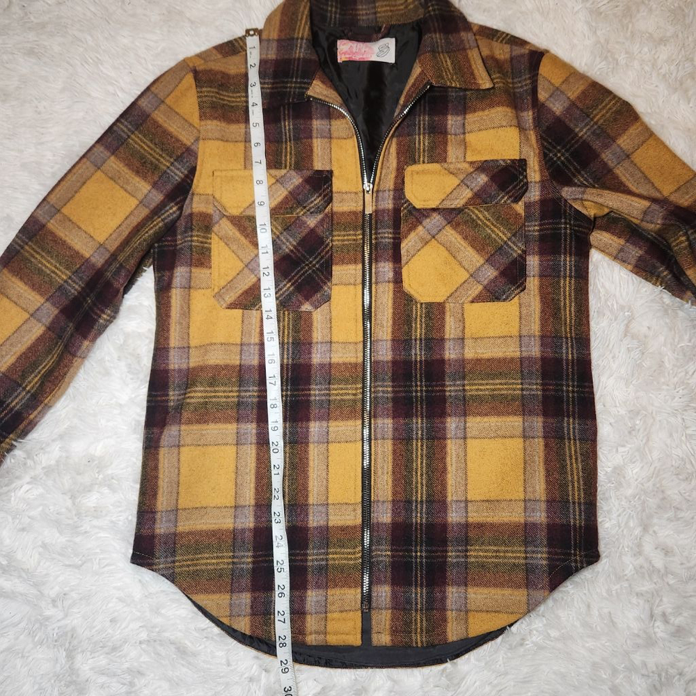 Sample Industries Flannel Collection Jacket W Emb… - image 7